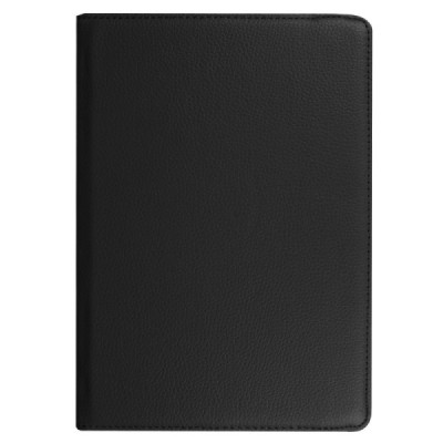 Huawei MediaPad T3 10 atverčiamas, sukamas 360 laipsnių, juodas odinis dėklas - stovas / Priedai.lt