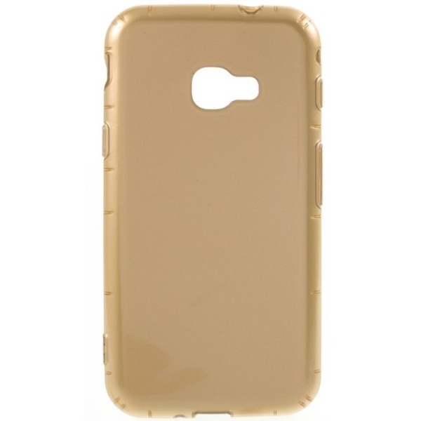 Kõva silikoon (TPU) kaaned - kuldne (Galaxy Xcover 4 / 4S)