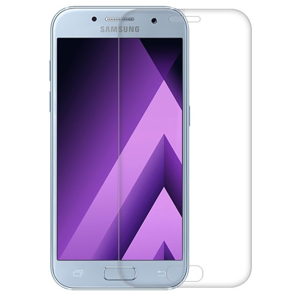 „Calans“ Tempered Glass täielik katvus kaitsev ekraaniklaas 0.2 mm - läbipaistev (Galaxy A7 2017)