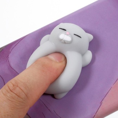 Apple iPhone 6 Plus (6s Plus) „Squezy“ Cat kieto silikono TPU rožinis dėklas - nugarėlė / Priedai.lt