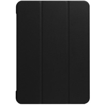 Apple iPad Pro 10.5" (Air 2019) atverčiamas juodas odinis dėklas - knygutė / Priedai.lt
