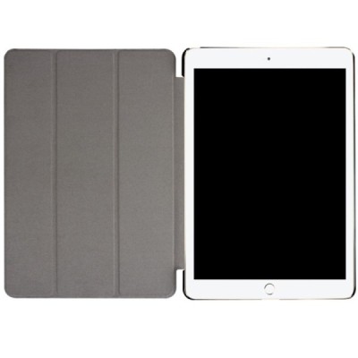 Apple iPad Pro 10.5" (Air 2019) atverčiamas auksinis odinis dėklas - knygutė / Priedai.lt