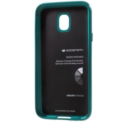 Samsung Galaxy J3 2017 (J330) žalias Mercury kieto silikono (TPU) dėklas / Priedai.lt