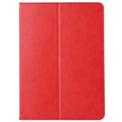 Apple iPad Pro 10.5" (Air 2019) atverčiamas raudonas odinis dėklas / Priedai.lt
