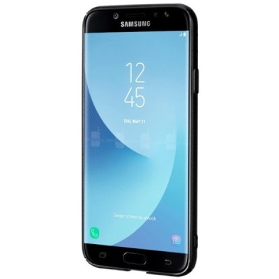„Lenuo“ Soft Slim serijos Samsung Galaxy J3 2017 (J330) juodas plastikinis dėklas - nugarėlė / Priedai.lt