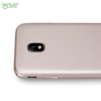 „Lenuo“ Soft Slim serijos Samsung Galaxy J3 2017 (J330) auksinis plastikinis dėklas - nugarėlė / Priedai.lt