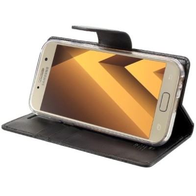 „Mercury“ Goospery Samsung Galaxy A7 2017 (A720) juodas odinis dėklas / Priedai.lt