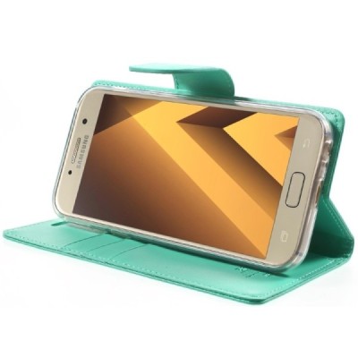 „Mercury“ Goospery Samsung Galaxy A7 2017 (A720) mėtinis odinis dėklas / Priedai.lt