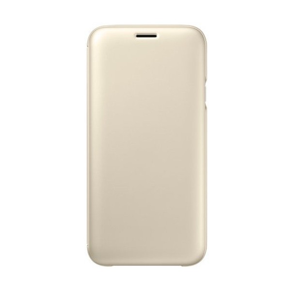 „Samsung“ Wallet Cover tahke kaaned - kuldne (Galaxy J7 2017)