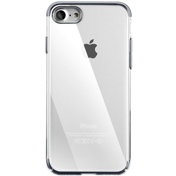 „Baseus“ Glitter kaaned - must (iPhone 7 / 8 / SE 2020 / SE 2022)