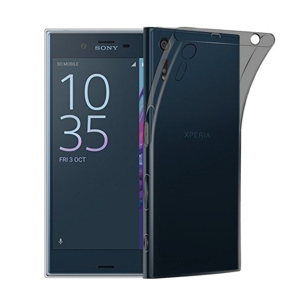 Kõige õhem TPU läbipaistev kaaned - hall (Xperia XZ / XZs)