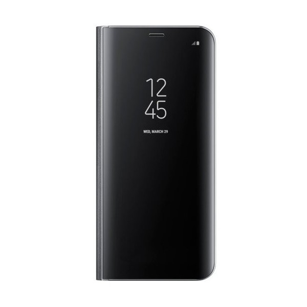 „Samsung“ Clear View Standing Cover tahke kaaned - must (Galaxy S8+)