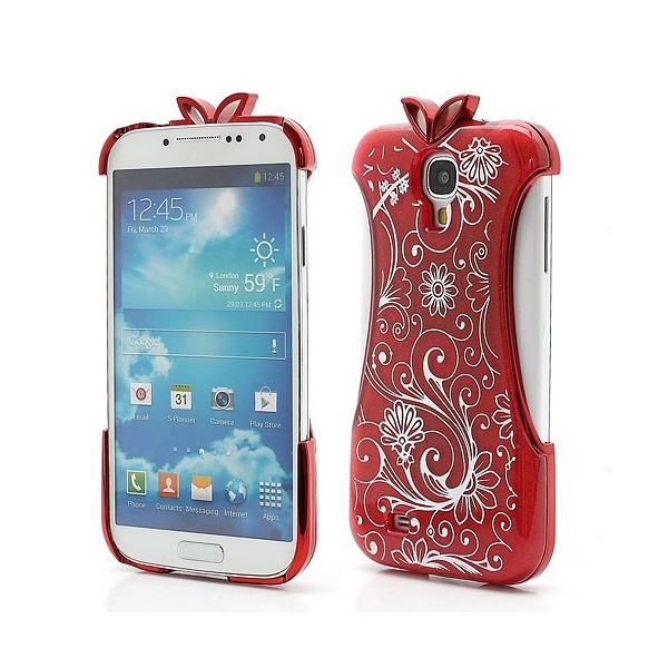 „Cheongsam“ Design kaaned - punane (Galaxy S4)