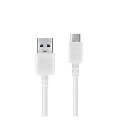Oficialus Samsung Type-C USB baltas laidas 1,5 m (EP-DW700CWE, originalus) / Priedai.lt
