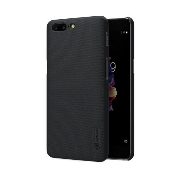 „Nillkin“ Frosted Shield kaaned - must (OnePlus 5)