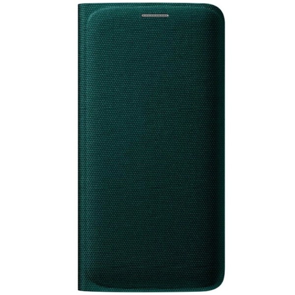 „Samsung“ Flip Wallet Cover tahke kaaned - roheline (Galaxy S6 Edge)