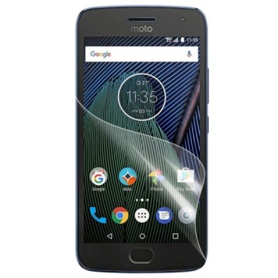 Motorola Moto G5 Plus (Gen 5 XT1684) apsauginė skaidri ekrano plėvelė / Priedai.lt