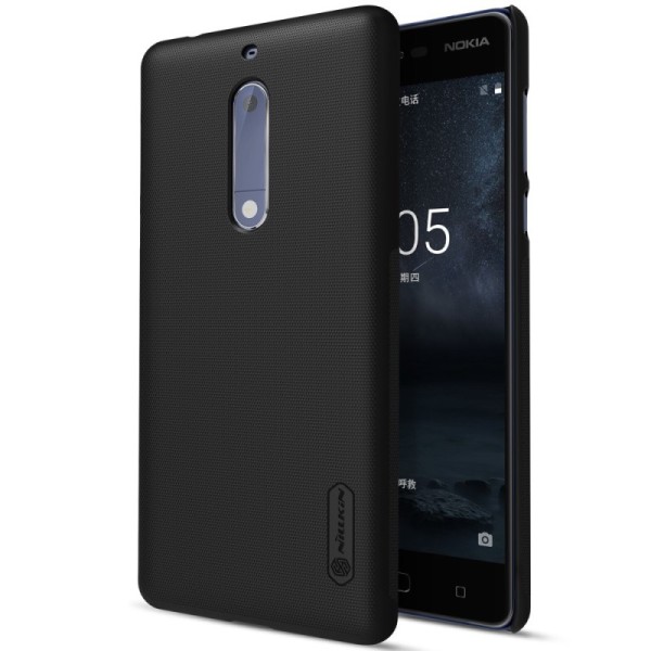 „Nillkin“ Frosted Shield kaaned - must + ekraani kaitse (Nokia 5)