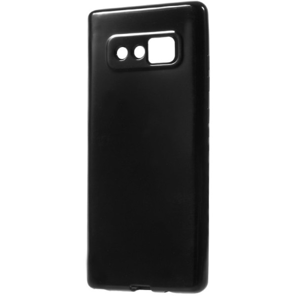 Kõva silikoon (TPU) kaaned - must (Galaxy Note 8)