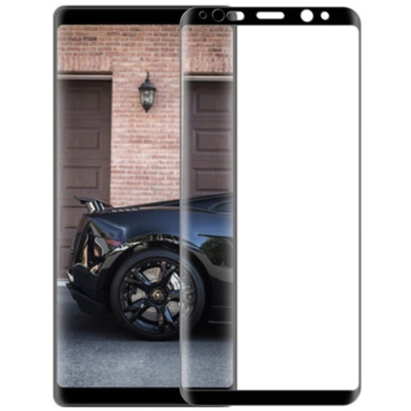„Mocolo“ Tempered Glass kaitsev ekraaniklaas 0.26 mm - must (Galaxy Note 8)