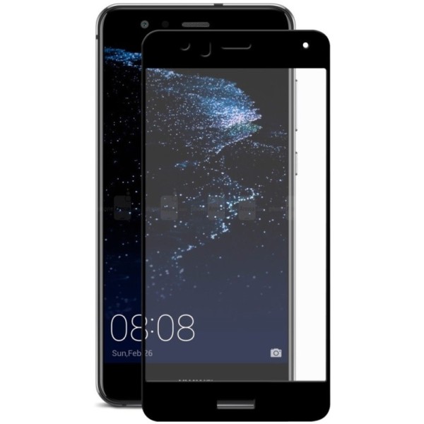 „Hat-Prince“ Tempered Glass kaitsev ekraaniklaas 0.26 mm - must (P10 Lite)