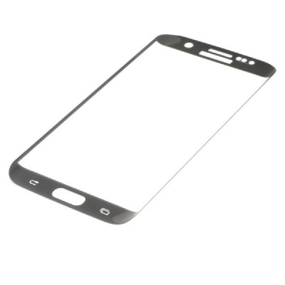 Samsung Galaxy S7 Edge (G935) „Calans“ 9H Tempered Glass sustiprintos apsaugos juodas pilnai dengiantis apsauginis ekrano stikla