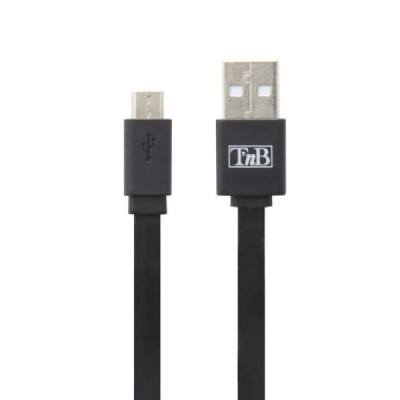 „T'nB“ micro usb juodas laidas 0,30 m./ Priedai.lt