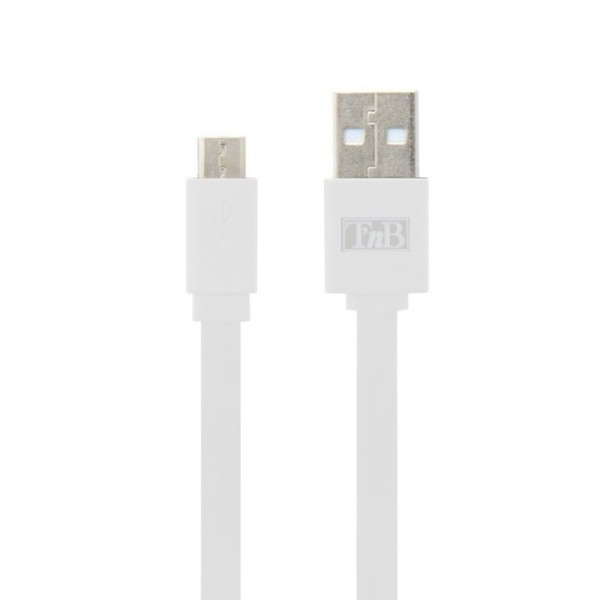 „T'nB“ micro USB laidas - baltas (0,30 m.)