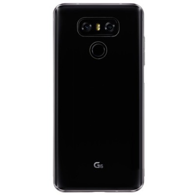 LG G6 (H870) skaidrus (permatomas) kieto silikono bespalvis dėklas / Priedai.lt