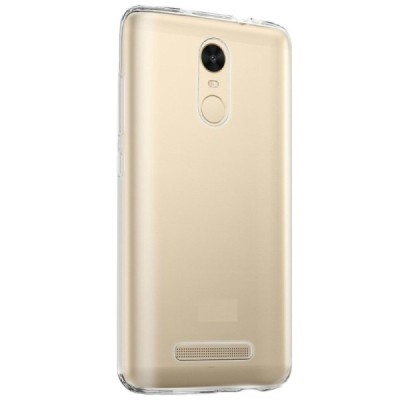 Xiaomi Redmi Note 3, Redmi Note 3 Pro skaidrus (permatomas) silikoninis TPU ploniausias pasaulyje bespalvis dėklas / Priedai.lt
