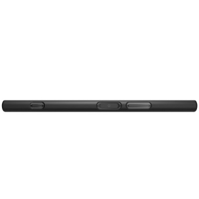 Nillkin Frosted Shield Sony Xperia XZ1 juodas plastikinis dėklas / Priedai.lt