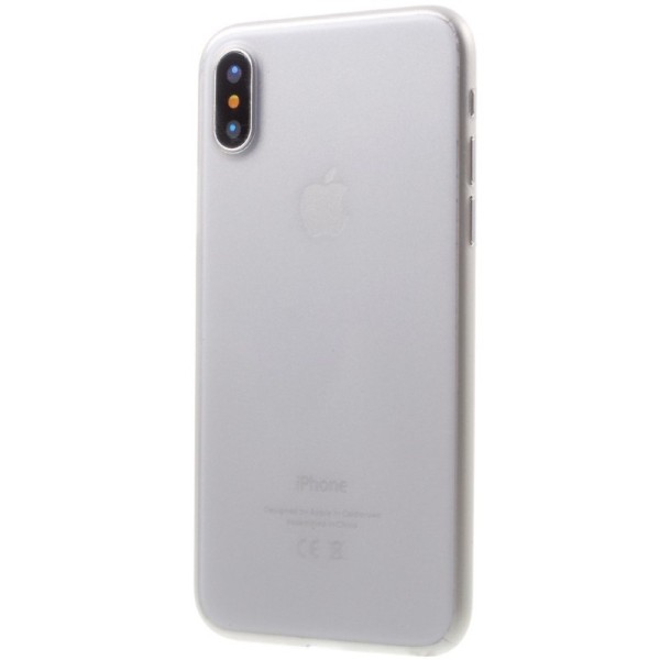 Kõige õhem plastikust kaaned - hall (iPhone X / Xs)