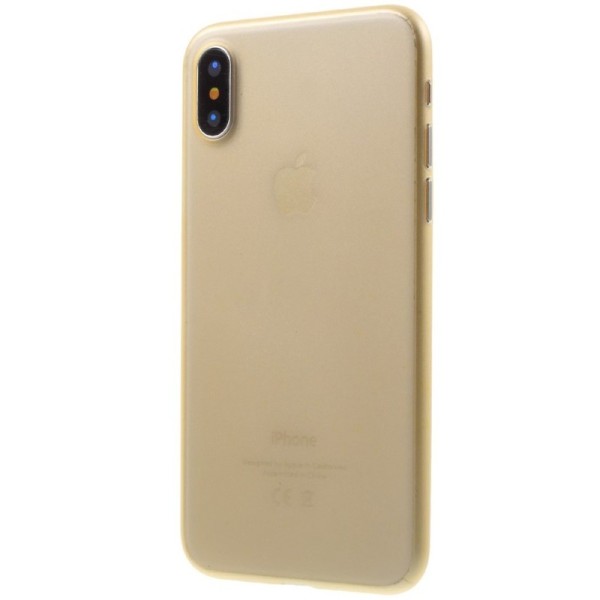 Kõige õhem plastikust kaaned - pruun (iPhone X / Xs)