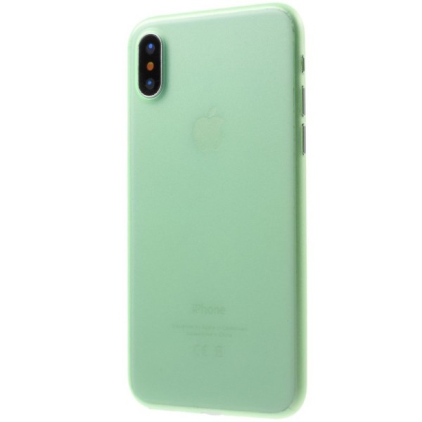 Kõige õhem plastikust kaaned - roheline (iPhone X / Xs)