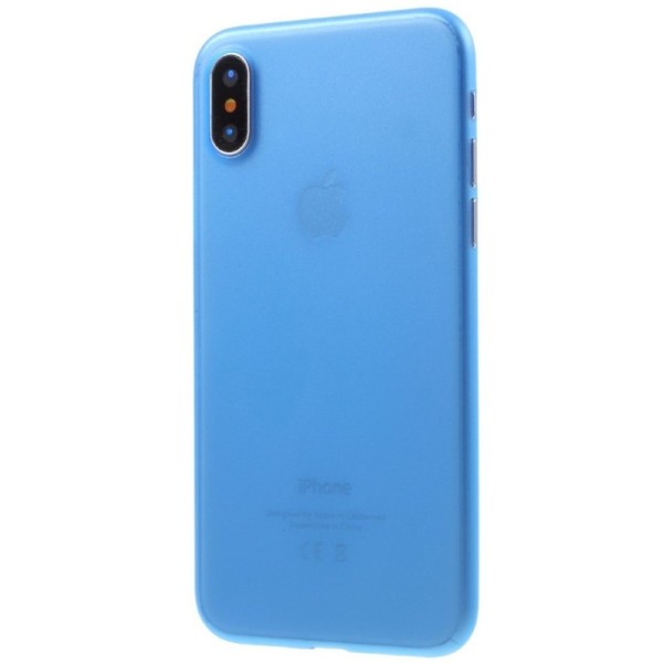 Kõige õhem plastikust kaaned - tumesinine (iPhone X / Xs)