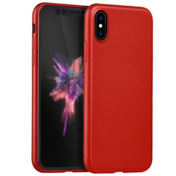 „HOCO“ Pure kaaned - punane (iPhone X / Xs)