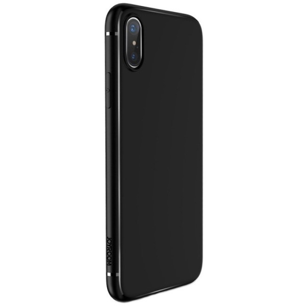 „JOYROOM“ Screen Kõva silikoon (TPU) kaaned - must (iPhone X / Xs)