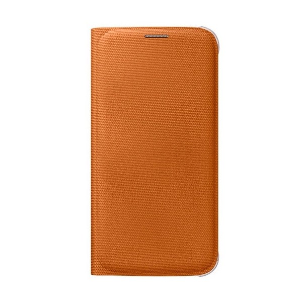 „Samsung“ Flip Wallet Cover tahke kaaned - oranž (Galaxy S6)