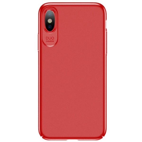 „USAMS“ Jay kaaned - punane (iPhone X / Xs)