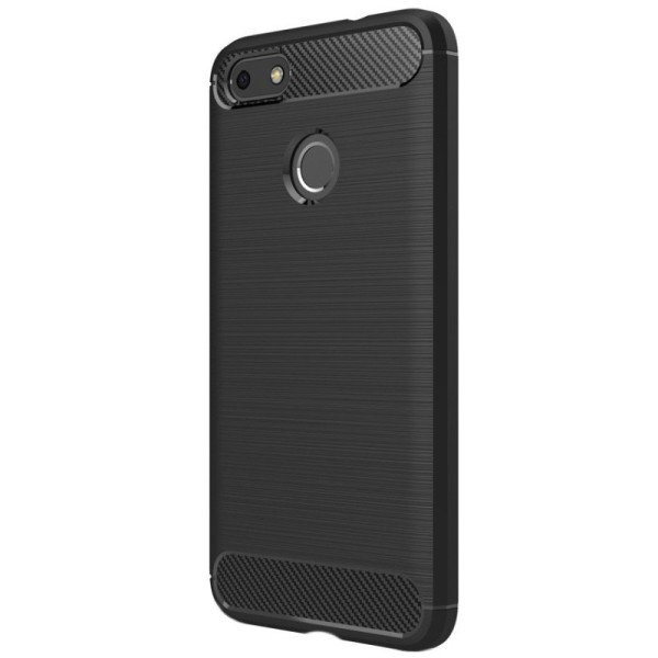 „Carbon“ Kõva silikoon (TPU) kaaned - must (P9 Lite Mini)