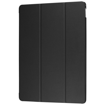 Apple iPad Pro 12.9" 2017 atverčiamas juodas odinis dėklas - knygutė / Priedai.lt