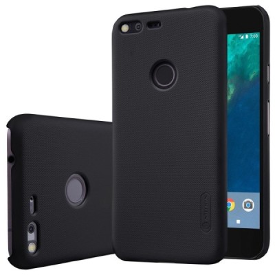Nillkin Frosted Shield Google Pixel XL juodas plastikinis dėklas / Priedai.lt