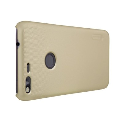 Nillkin Frosted Shield Google Pixel XL auksinis plastikinis dėklas / Priedai.lt
