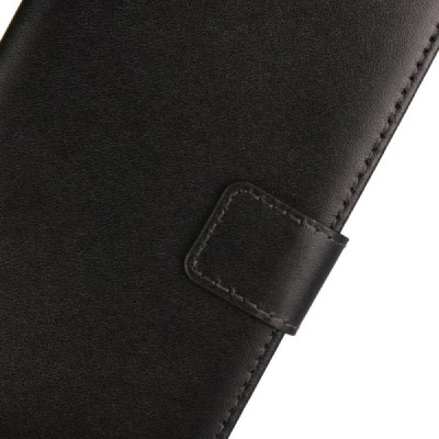 Xiaomi Mi A1 ir Mi 5X atverčiamas juodas odinis Casual dėklas - piniginė / Priedai.lt