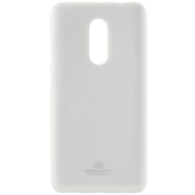 Xiaomi Redmi Note 4X baltas Mercury kieto silikono (TPU) dėklas - nugarėlė / Priedai.lt