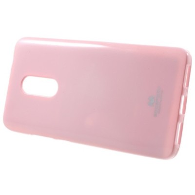 Xiaomi Redmi Note 4X šviesiai rožinis Mercury kieto silikono (TPU) dėklas - nugarėlė / Priedai.lt