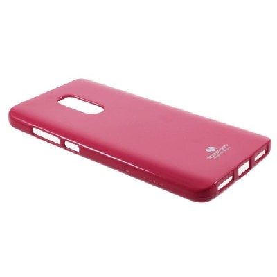 Xiaomi Redmi Note 4X tamsiai rožinis Mercury kieto silikono (TPU) dėklas - nugarėlė / Priedai.lt