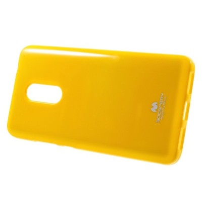 Xiaomi Redmi Note 4X geltonas Mercury kieto silikono (TPU) dėklas - nugarėlė / Priedai.lt
