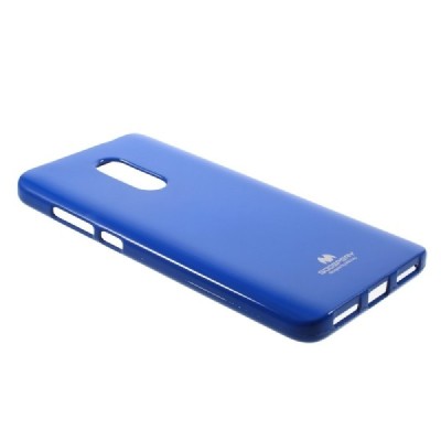 Xiaomi Redmi Note 4X tamsiai mėlynas Mercury kieto silikono (TPU) dėklas - nugarėlė / Priedai.lt