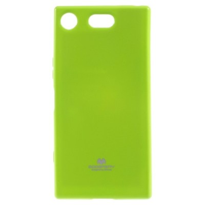 Sony Xperia XZ1 Compact Mercury žalias kieto silikono TPU dėklas - nugarėlė / Priedai.lt